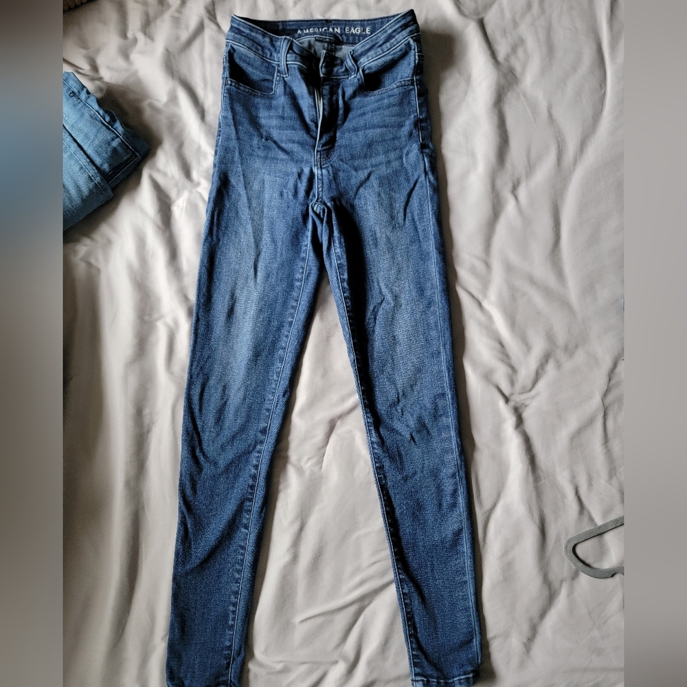 American Eagle Women's Skinny Blue Jeans